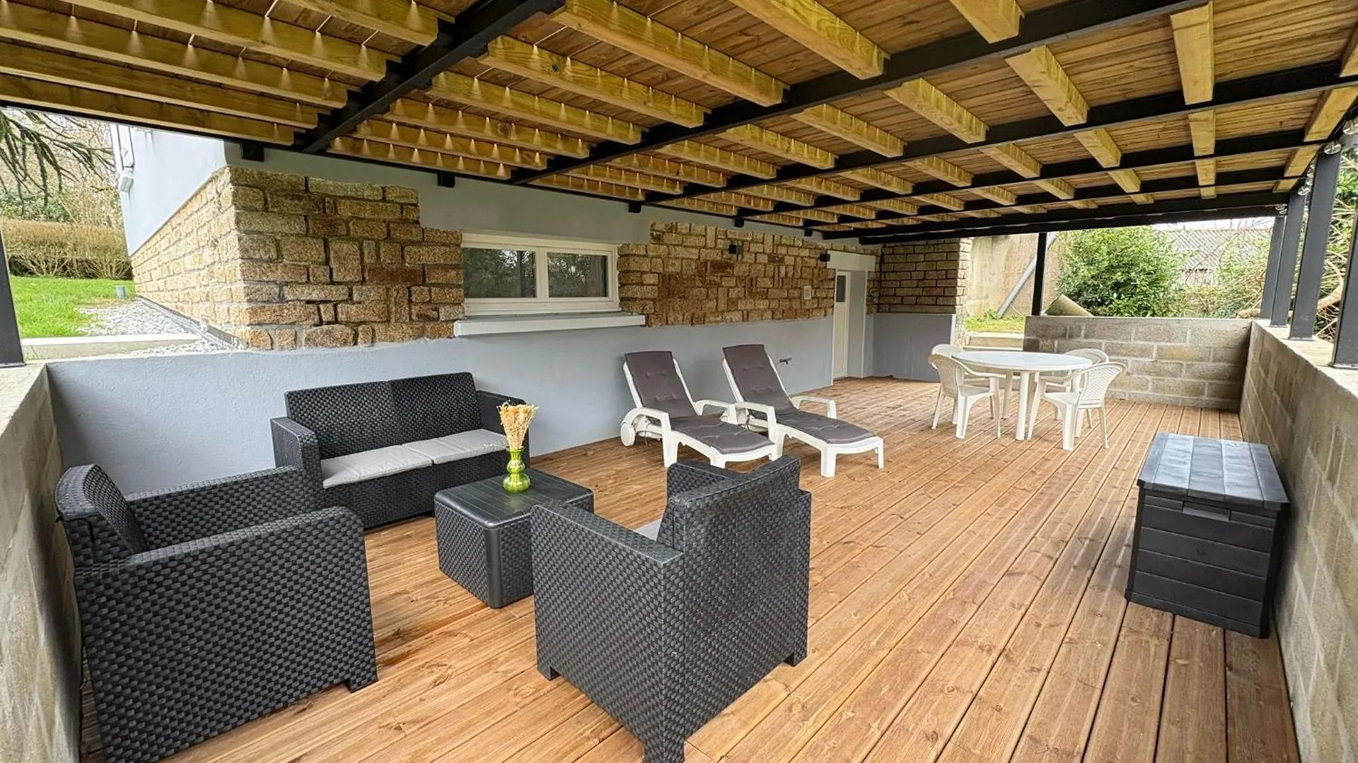 Ti Dous - Terrasse, Jardin, Proche Centre Ville Le Faouët Casa de Férias